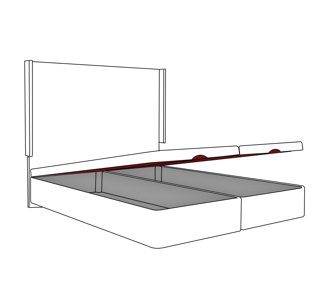 BOTTOM WITH HEADBOARD