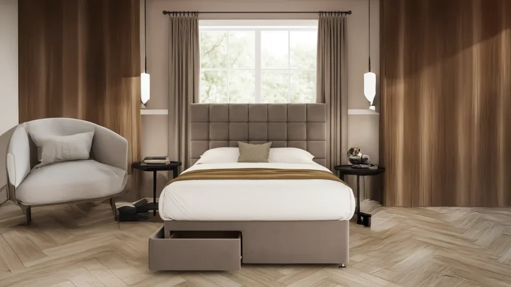 Super King Bed Placement: Bed Against The Window