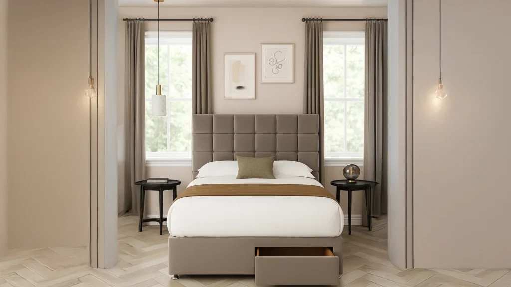 Super King Bed Placement - Centre of the Room