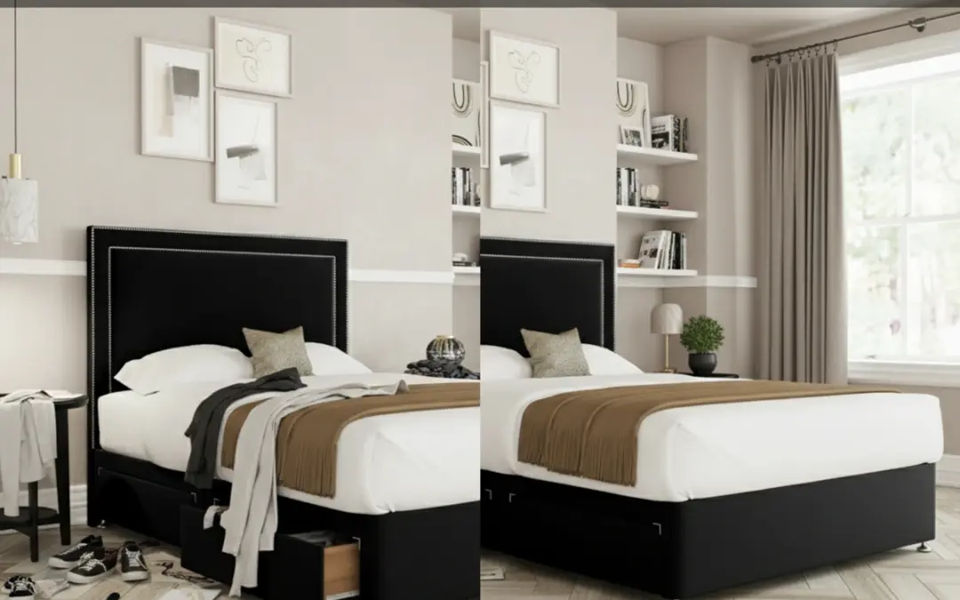 Decluttering Secrets: The Power of King Size Divan and Upholstered Bed with Storage