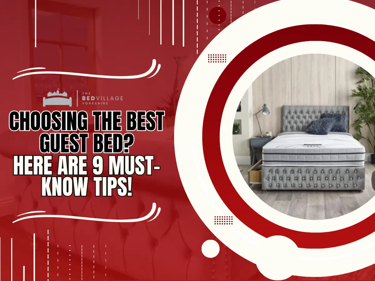 Choosing the Best Guest Bed Here Are 9 Must-Know Tips! guest bedroom beds