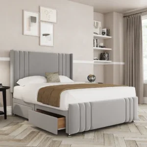 Ripon with Wings - Divan Bed with Footboard