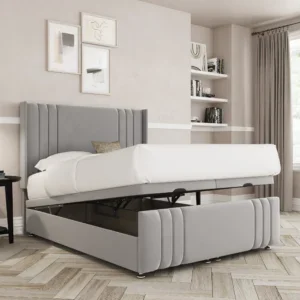 Ripon with Wings - Ottoman Divan Bed with Footboard