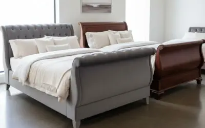Sleigh Bed Frames in 2026: Upholstered vs Wooden – Which is Best for Your Home?
