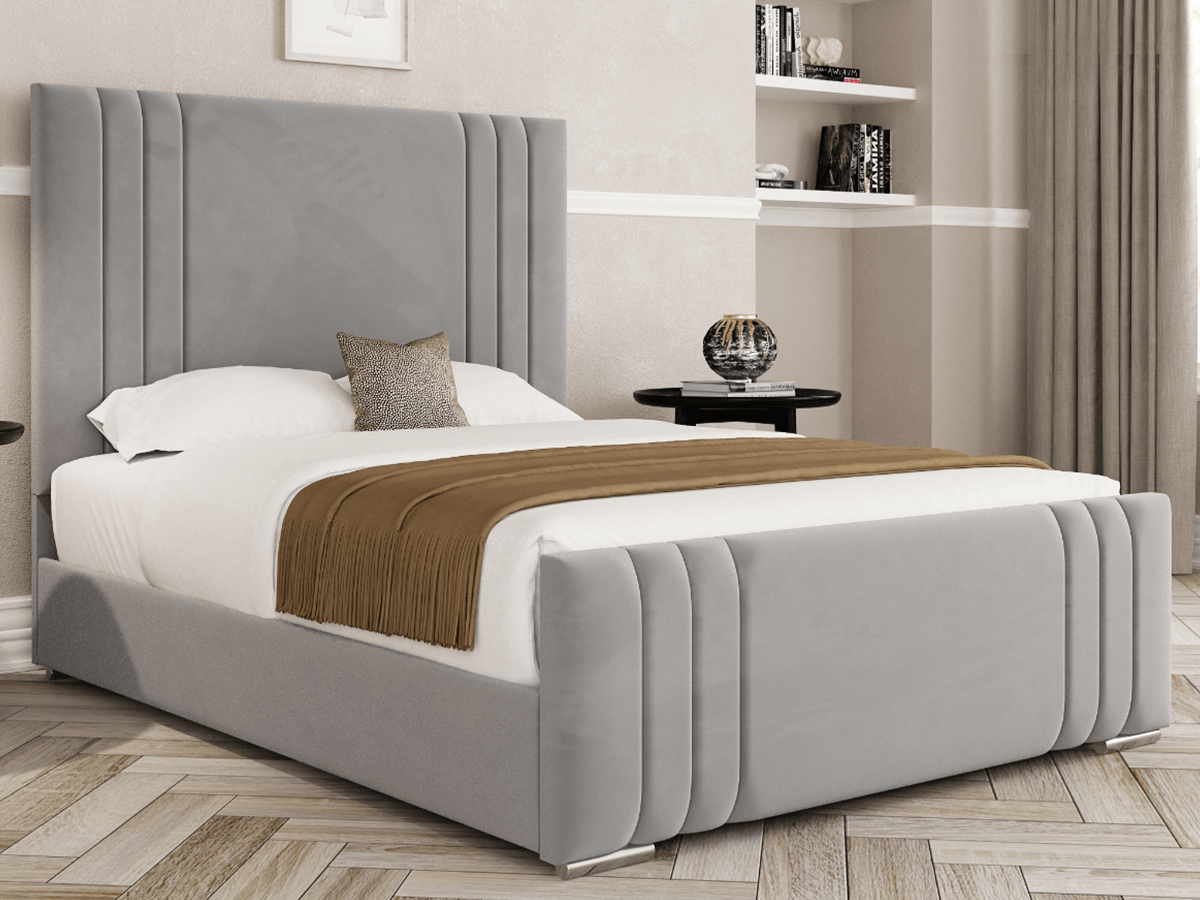 The Ultimate Guide to Double Upholstered Beds- Style and Smart Living for Small Bedrooms (1) Double Upholstered Bed